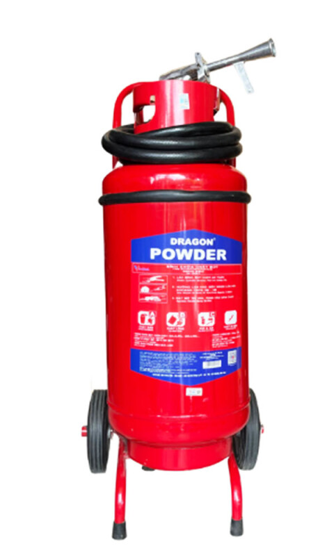 Bình Chữa Cháy Xe Đẩy Dragon Powder BC 35Kg