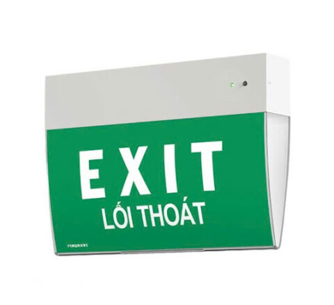Đèn thoát hiểm 2 mặt EXIT- Lối thoát (bảo hành 24 tháng bao gồm pin) Paragon