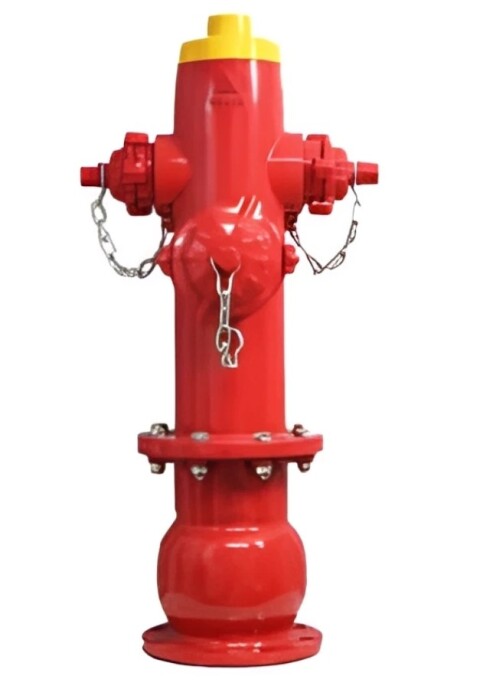 Trụ chữa cháy ngoài nhà 3 cửa (bao gồm đế) (DN125 x 2DN65)