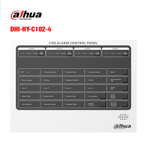 Tủ báo cháy thường 4 kênh Dahua Wisualarm